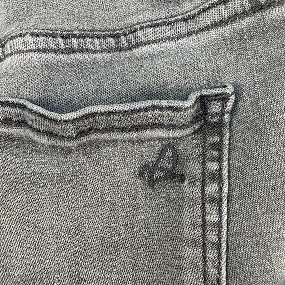 DL1961 Jeans Women's 28 (6) Grey Florence Skinny Mid Rise Instasculpt Ankle - Picture 4 of 15